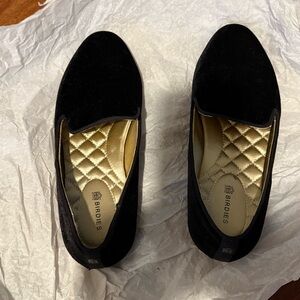 Birdies The Starling in Black Velvet Size 5.5